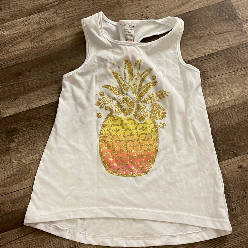 Cynthia Rowley, toddler girl, sleeveless shirt. Size 5/6 years.